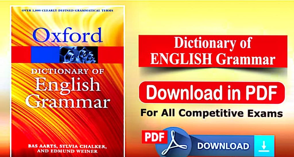 Oxford Dictionary of ENGLISH Grammar