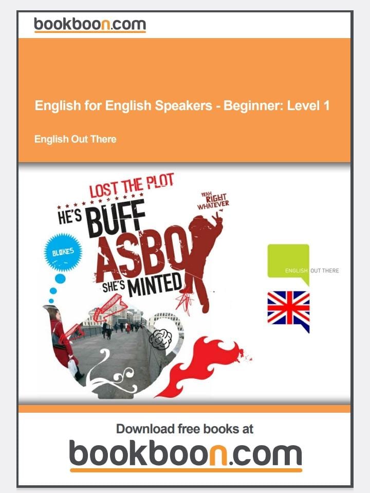 English for English Speakers