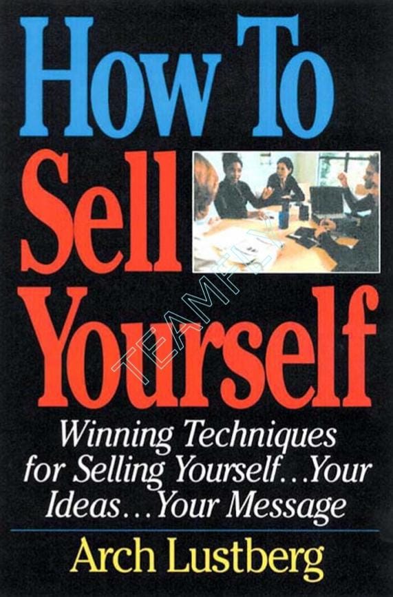 How To Sell Yourself