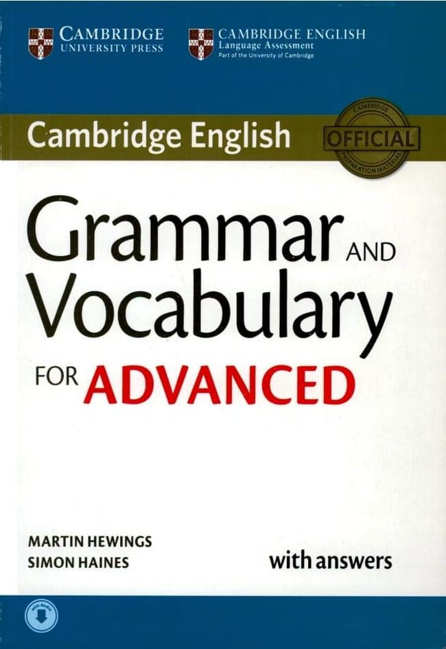 Grammar and Vocabulary for Advanced