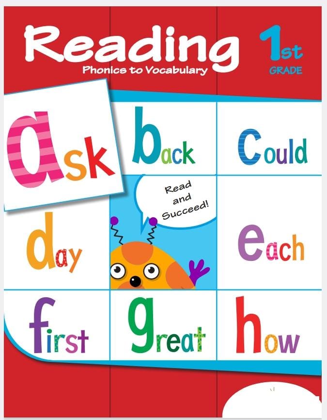 Reading Phonics Vocabulary