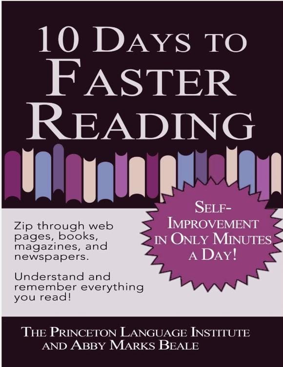 10 Days To Faster Reading