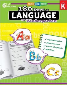 180 Days of Language for Kindergarten Practice