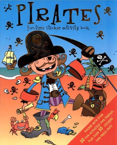 Pirate Funtime Sticker Activity Book