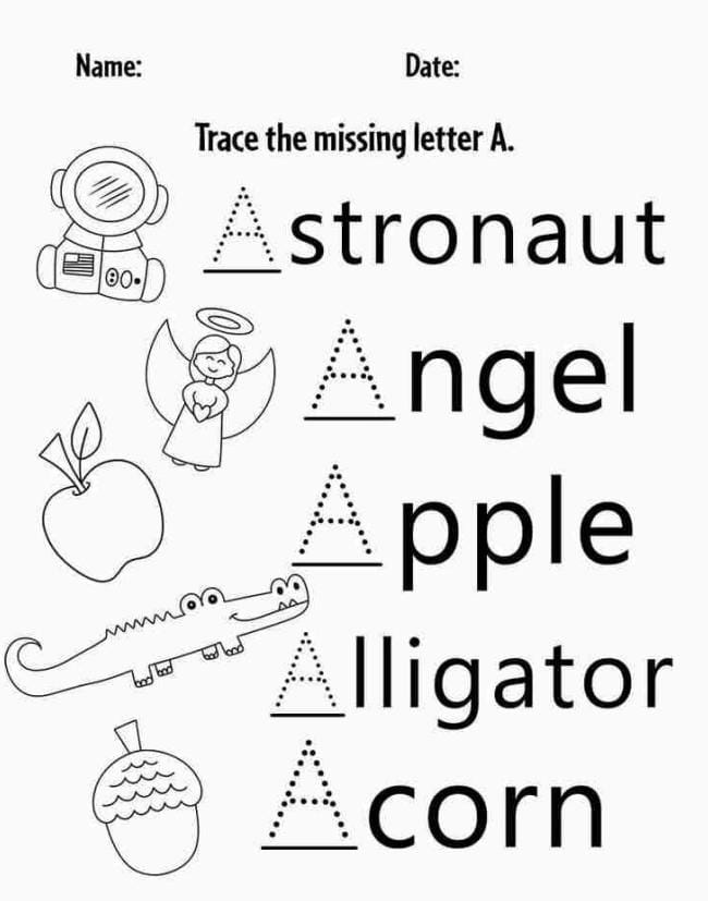 Alphabet Worksheet