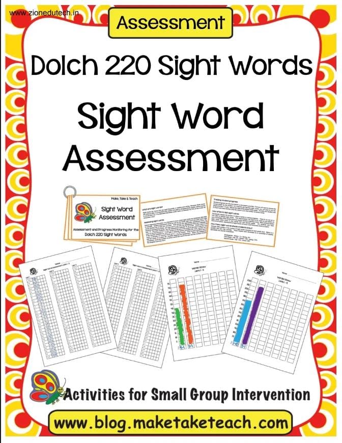 Dolch Sight Word Assessment