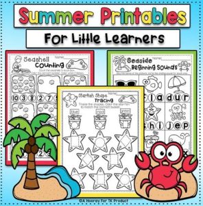 Summer Printable For Little Learners